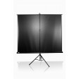 Elite Screens T71UWS1 Tripod Portable Projection Screen (71 inch Diag. 1:1 Viewable 50" H X 50" W Black Casing)