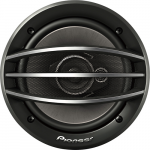 Pioneer - A-Series 6-1/2" 3-Way Car Speakers with Carbon Graphite IMPP Cones (Pair)