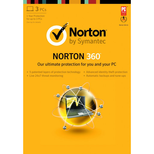Norton 360 2013 - 1 User / 3 PC