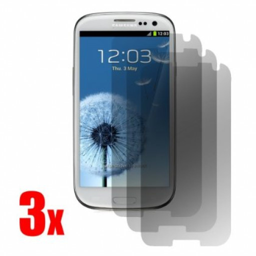 Generic Screen Protector for Samsung Galaxy S3 S III AT&T, T-Mobile, Sprint, Verizon/i9300 3 Pack