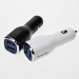 PowerGen 2.1Amps / 10W Dual USB Car charger Designed for Apple and Android Devices - White