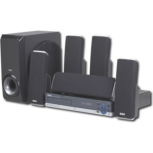 RCA - 5.1 Home Theater System - 250 W RMS - DVD Player