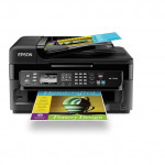 Epson WorkForce WF-2540 Wireless All-in-One Color Inkjet Printer, Copier, Scanner ADF, Fax. Prints from Tablet/Smartphone. AirPrint Compatible (C11CC36201)