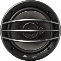 Pioneer - A-Series 6-1/2" 3-Way Car Speakers with Carbon Graphite IMPP Cones (Pair)