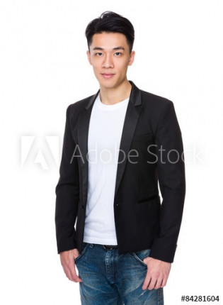 Stretch Cotton Blazer
